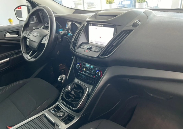 Ford Kuga cena 62800 przebieg: 161000, rok produkcji 2019 z Miłakowo małe 529
